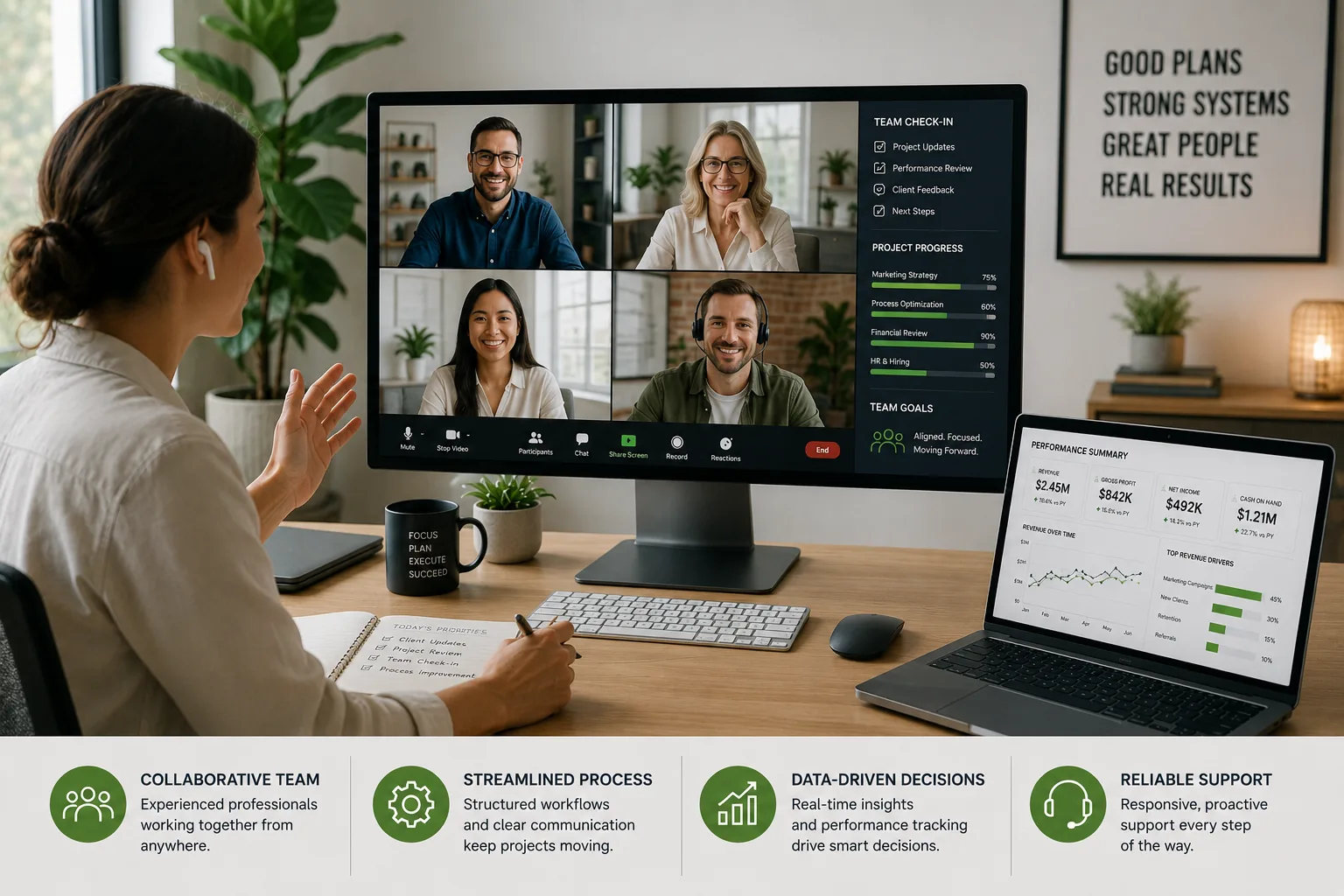 Business process, planning, workflow, and operational support